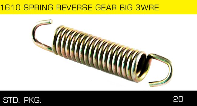 1610 SPRING REVERSE GEAR BIG 3WRE